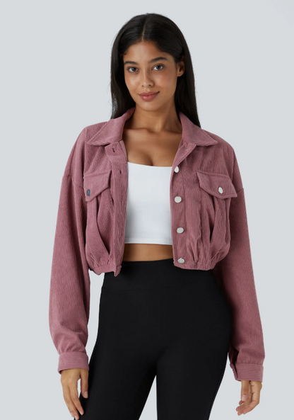 CAZADORA CORTA DE PANA