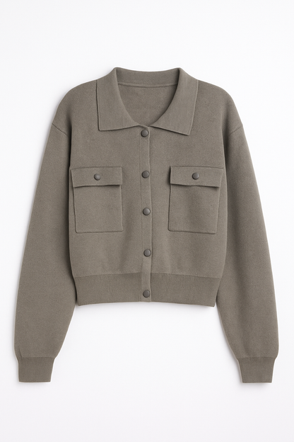 CAZADORA FORMAL DE BOTONES