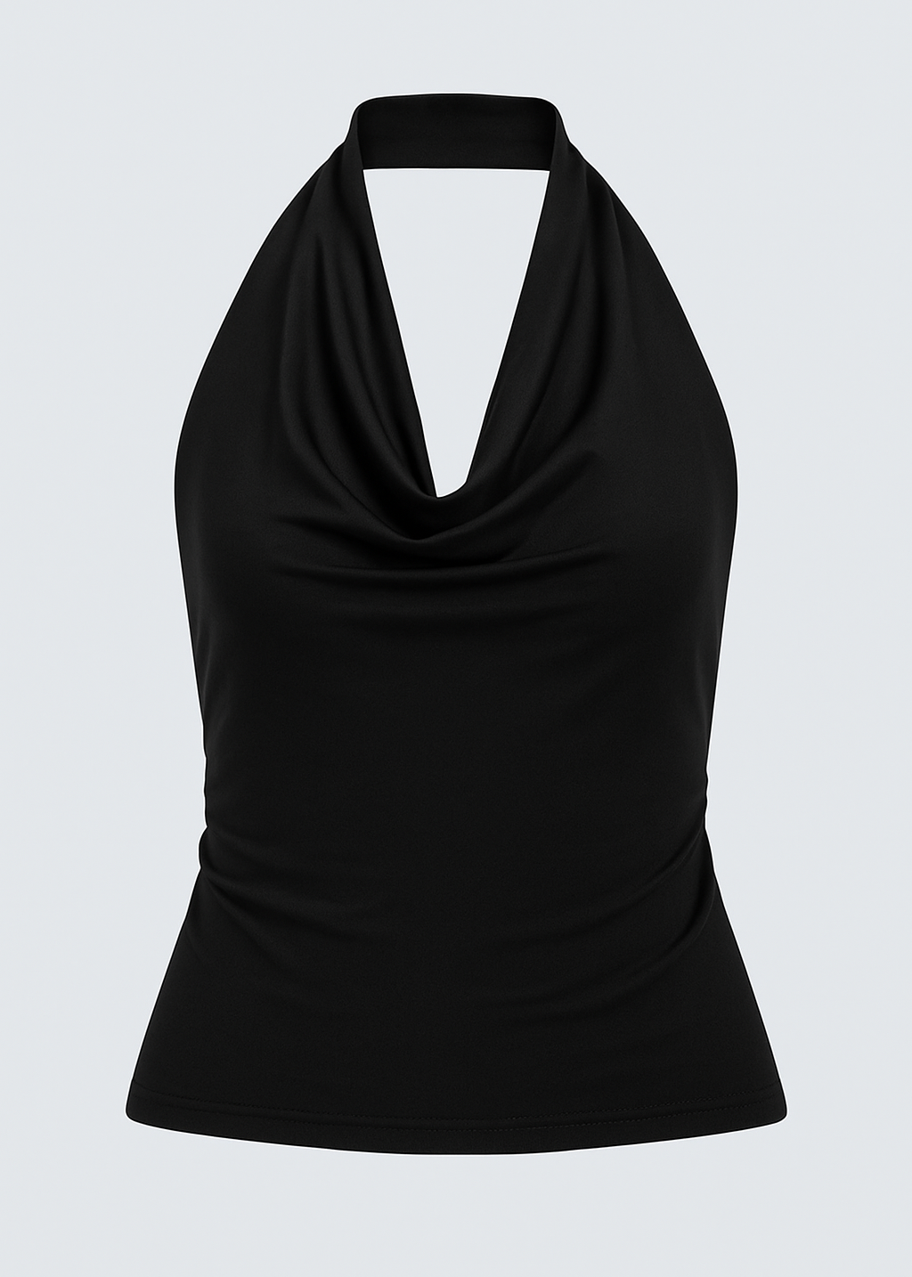 TOP SIN MANGAS CON CUELLO HALTER