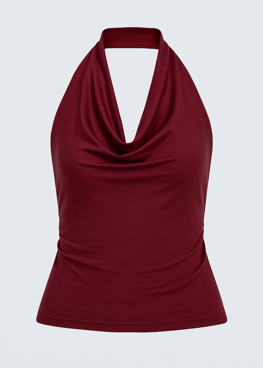 TOP SIN MANGAS CON CUELLO HALTER