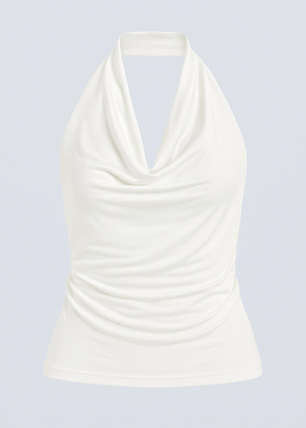 TOP SIN MANGAS CON CUELLO HALTER