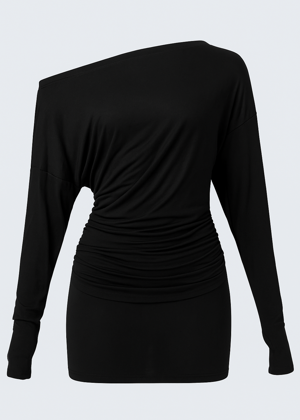 TOP LARGO DE HOMBRO CAIDO