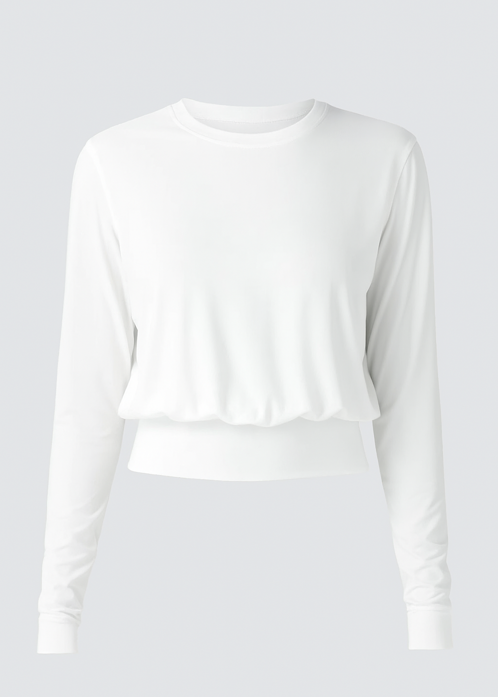 CAMISETA LARGA CON CUELLO REDONDO