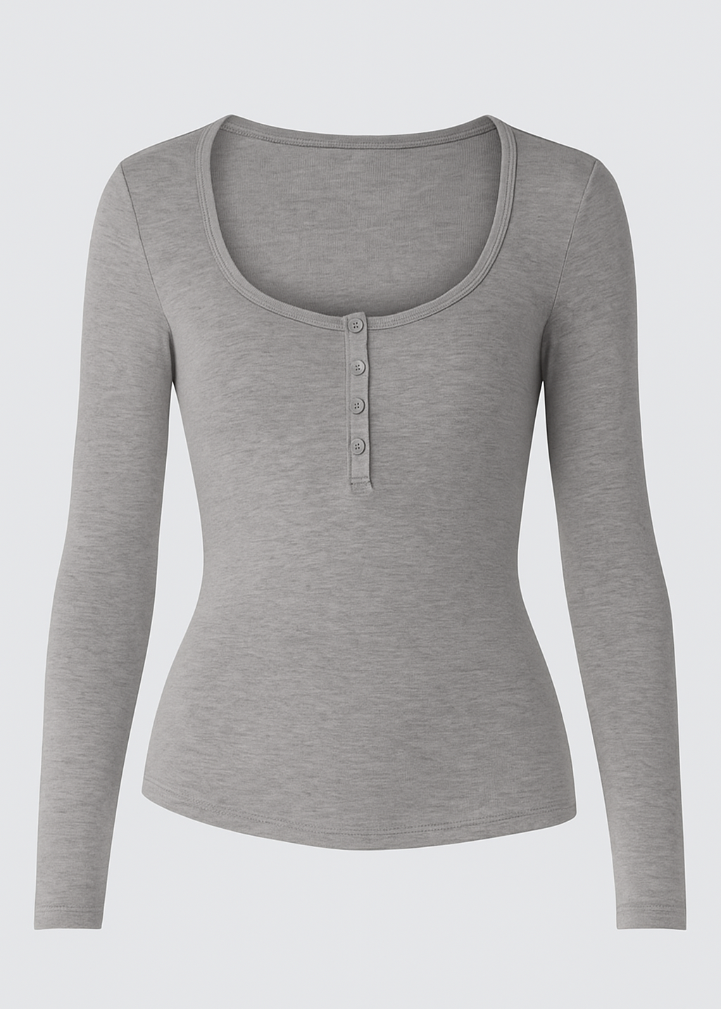 CAMISETA CON BOTONES PARA MUJER