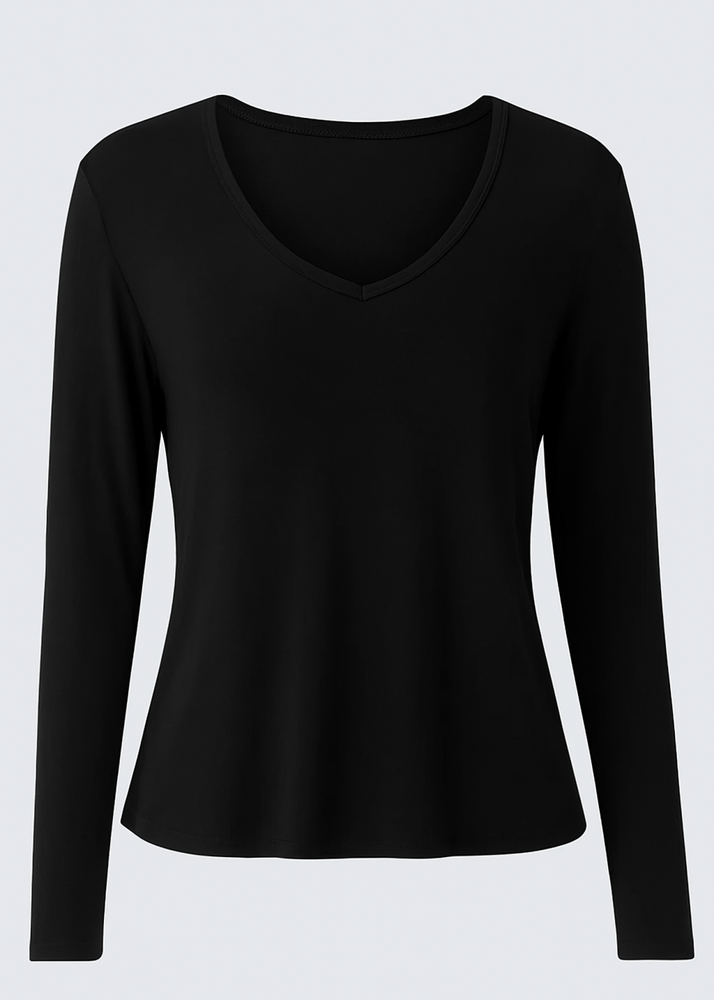 CAMISETA CUELLO V PARA MUJER