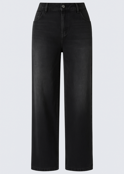 VAQUEROS DE CORTE ANCHO PARA MUJER