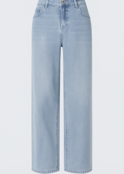 VAQUEROS DE CORTE ANCHO PARA MUJER