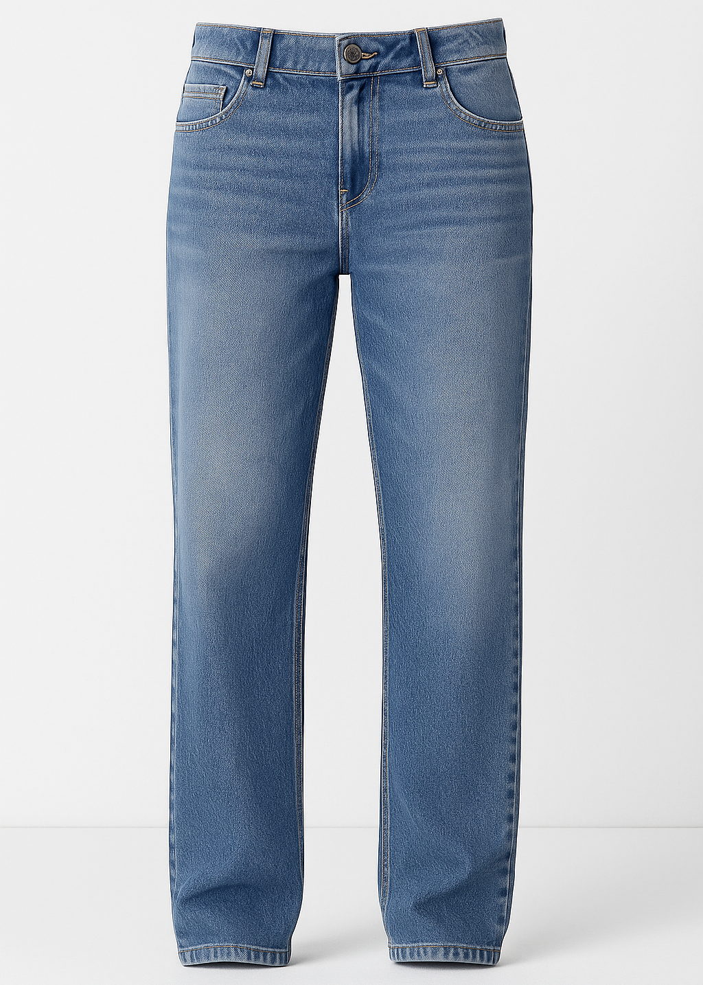 VAQUEROS CON CORTE RECTO PARA MUJER