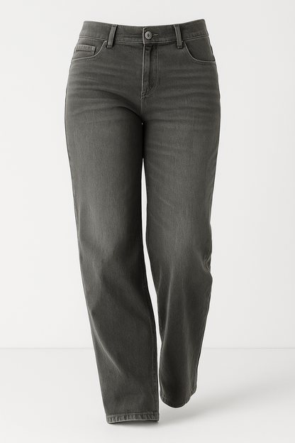 VAQUEROS CON CORTE RECTO PARA MUJER