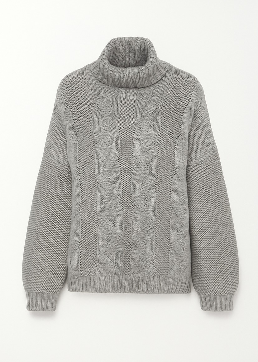 JERSEY DE CUELLO ALTO HOLGADO