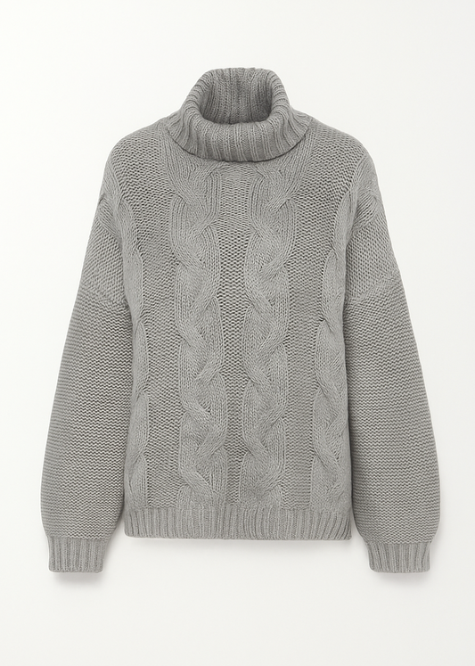 JERSEY DE CUELLO ALTO HOLGADO