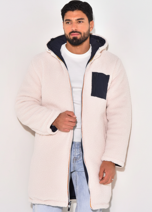 ABRIGO LARGO REVERSIBLE