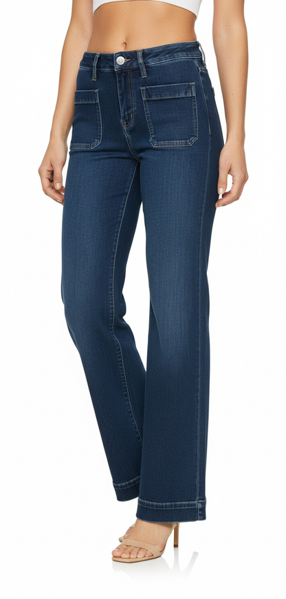 CINDY | VAQUEROS DE PIERNA ANCHA