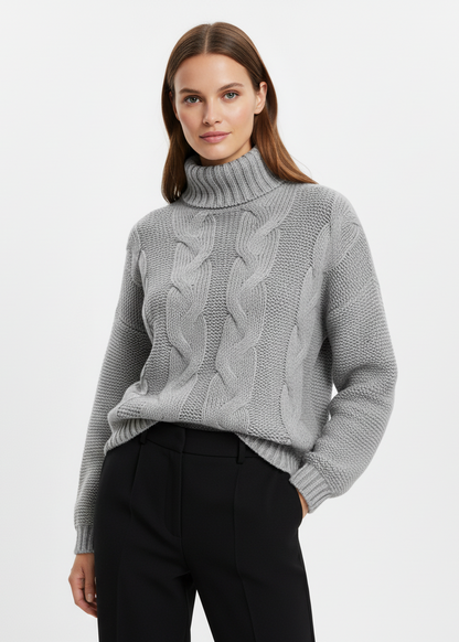 JERSEY DE CUELLO ALTO HOLGADO