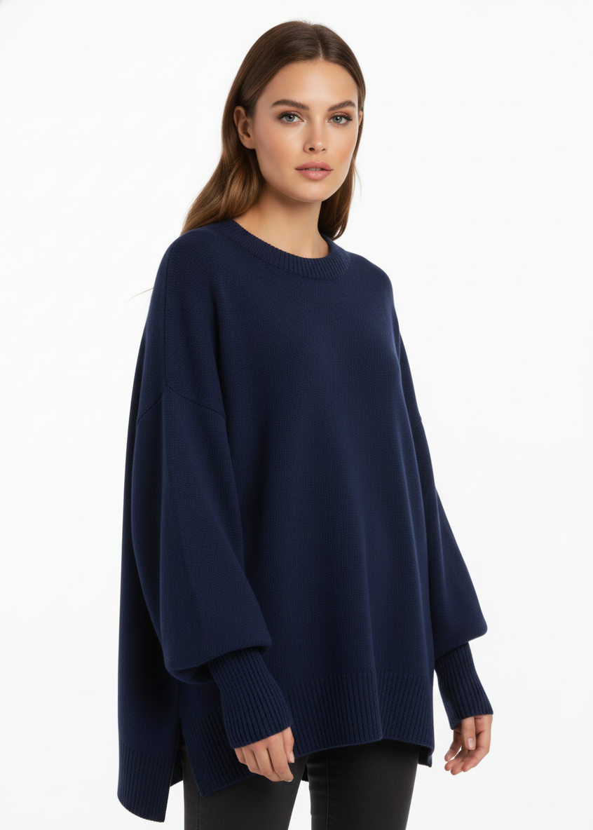 SUÉTER OVERSIZE DE LANA