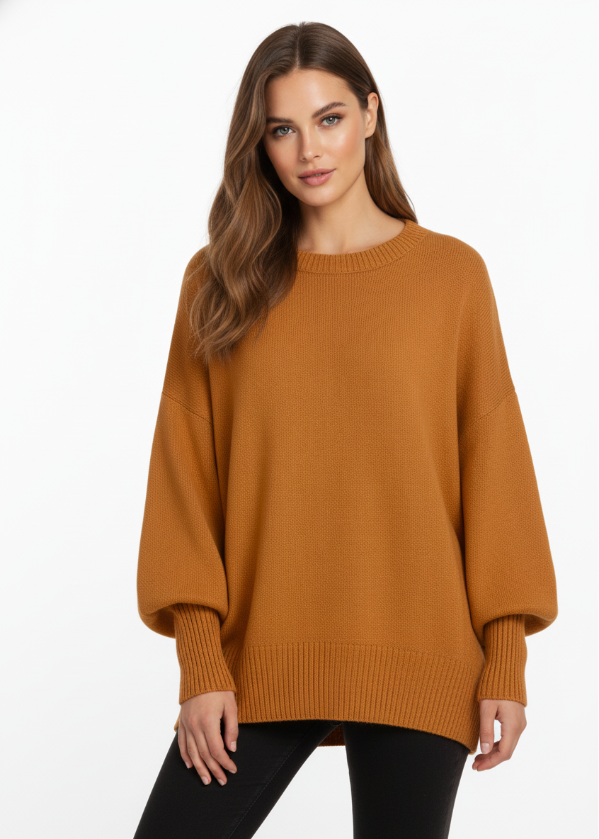 SUÉTER OVERSIZE DE LANA