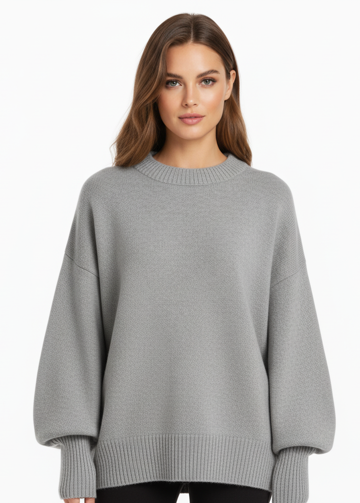 SUÉTER OVERSIZE DE LANA