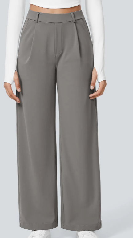 PANTALÓN DE VESTIR DE CORTE PALAZZO