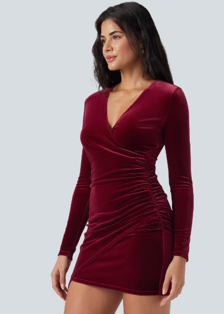 VESTIDO DE NOCHE DE TERCIOPELO