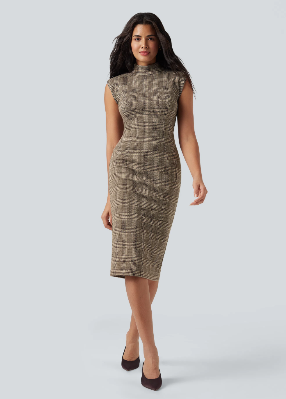 VESTIDO AJUSTADO SIN MANGAS