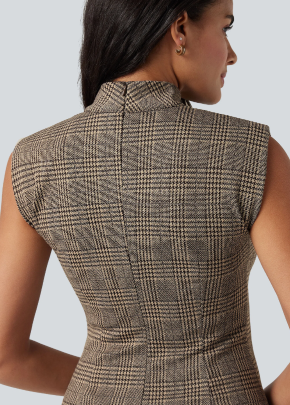 VESTIDO AJUSTADO SIN MANGAS