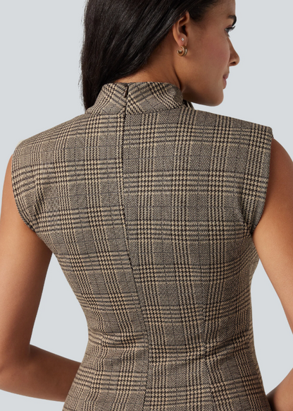 VESTIDO AJUSTADO SIN MANGAS