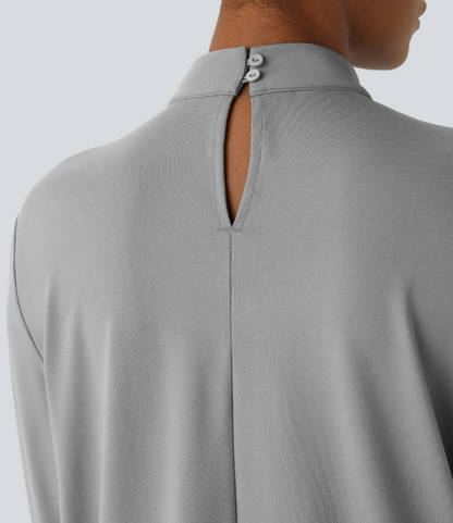 BLUSA CON CIERRE TRASERO