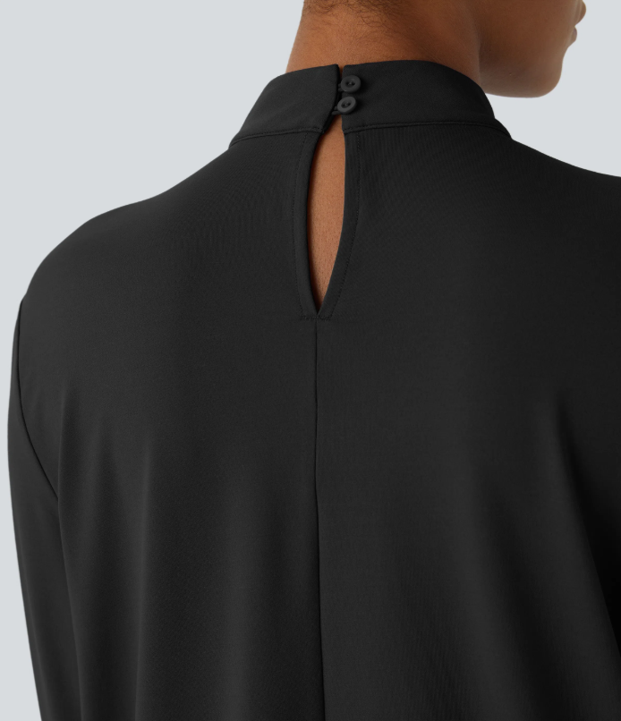 BLUSA CON CIERRE TRASERO