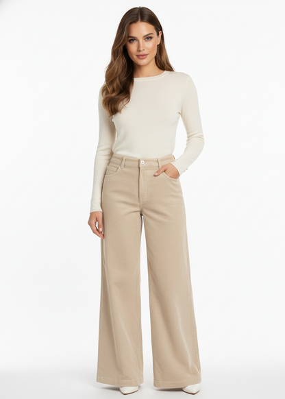 PANTALÓN DE PANA BAJO ANCHO