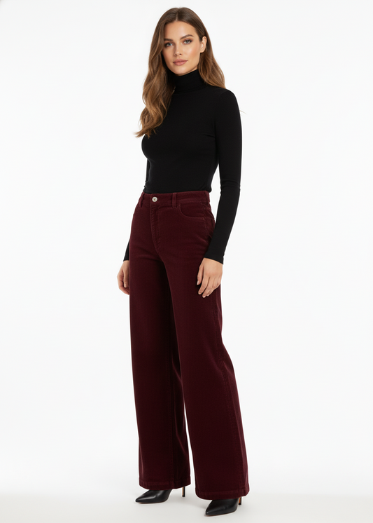 PANTALÓN DE PANA BAJO ANCHO