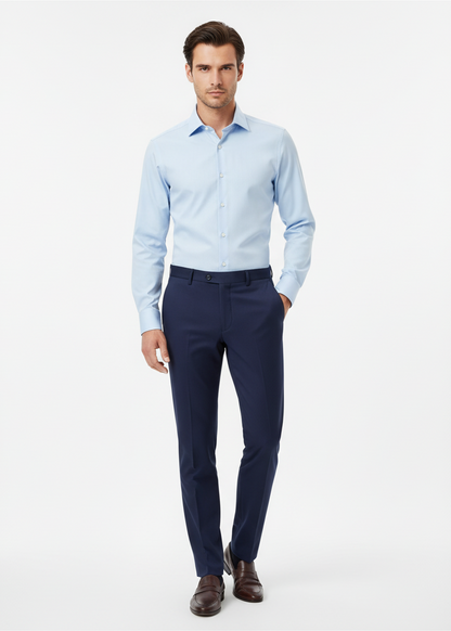 CAMISA AJUSTADA ANTIARRUGAS