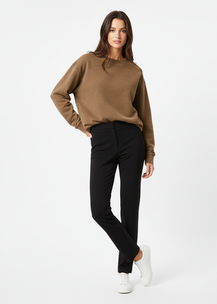 SUDADERA SIN CAPUCHA BÁSICA