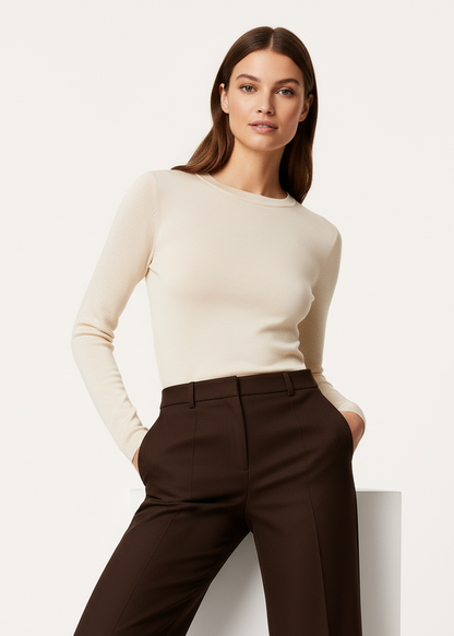 PANTALÓN CLÁSICO DE CORTE RECTO