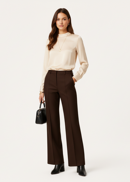 PANTALÓN CLÁSICO DE CORTE RECTO