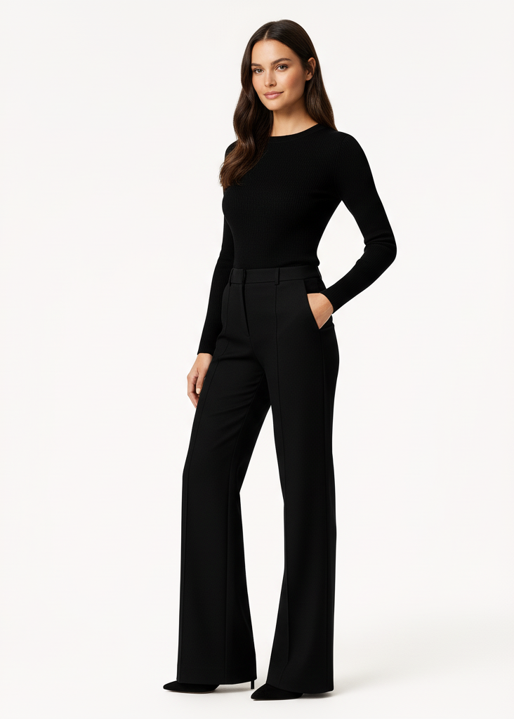 PANTALÓN CLÁSICO DE CORTE RECTO