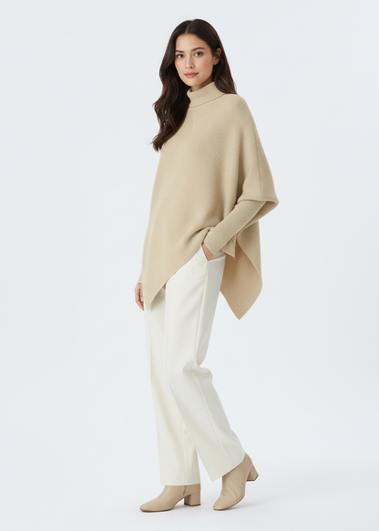 JERSEY DE PUNTO CON CUELLO ALTO