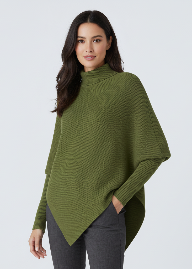 JERSEY DE PUNTO CON CUELLO ALTO