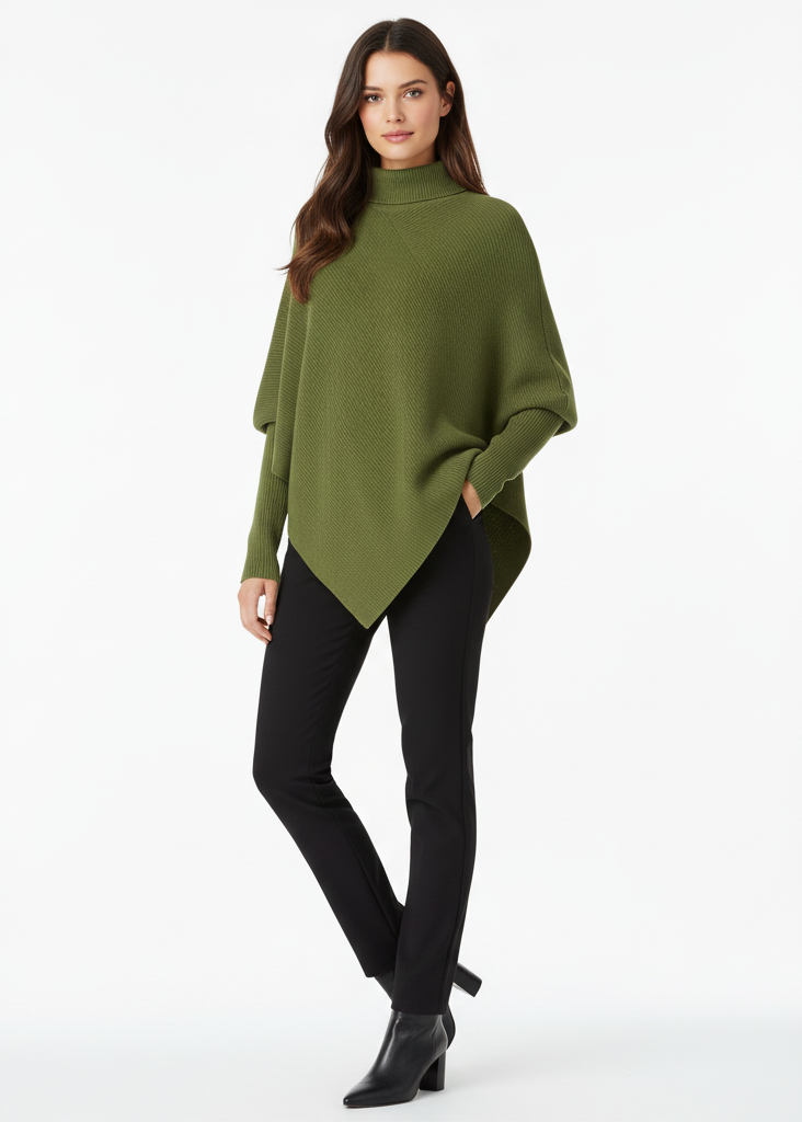 JERSEY DE PUNTO CON CUELLO ALTO