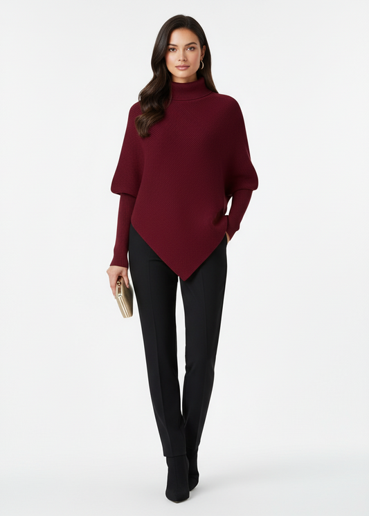 JERSEY DE PUNTO CON CUELLO ALTO